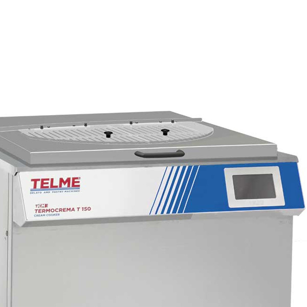 Cocedores de crema para pastelería Termocrema T producidos por Telme de gran capacidad productiva